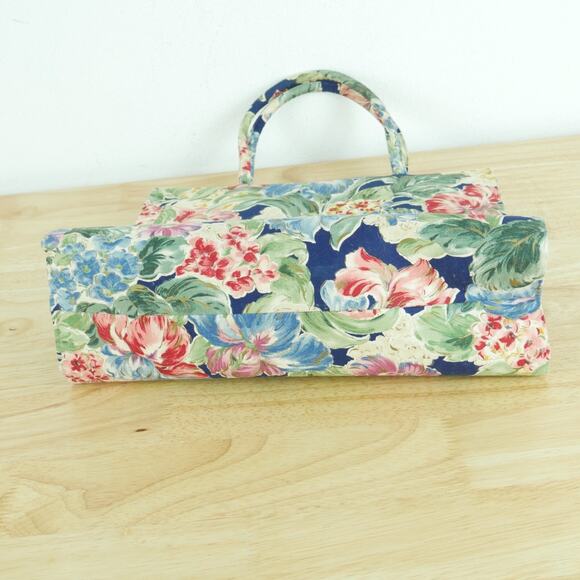 Margaret Smith Purse Vintage 60s Floral Handbag Cottagecore Feminine Spring - Picture 6 of 10